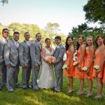 bridesmaids-groomsmen-outdoor-photo